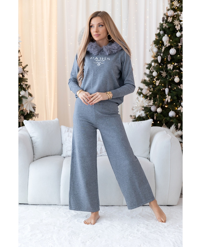 Komplet Dresowy Paris Szary