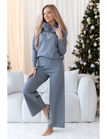 Komplet Dresowy Paris Szary