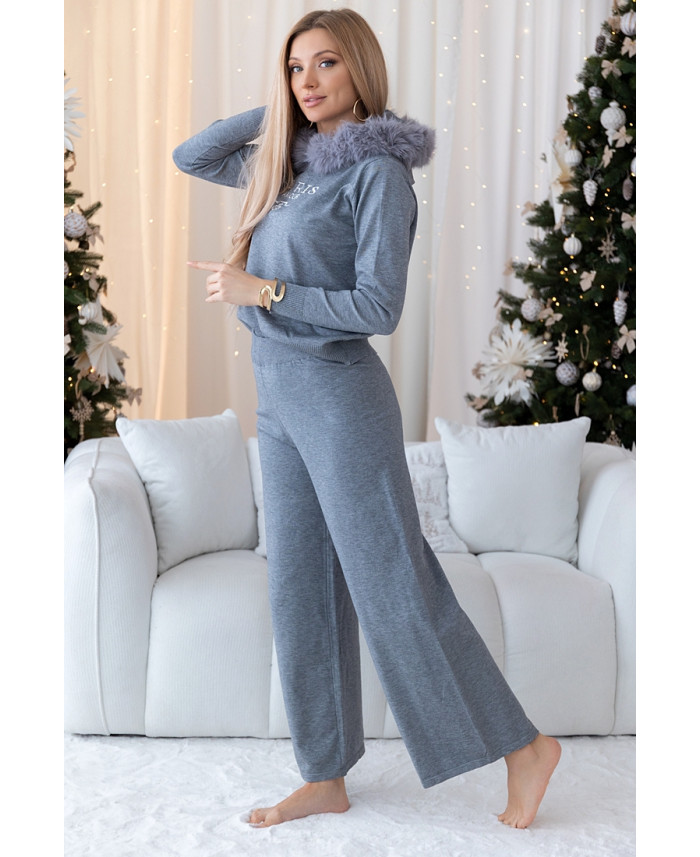 Komplet Dresowy Paris Szary