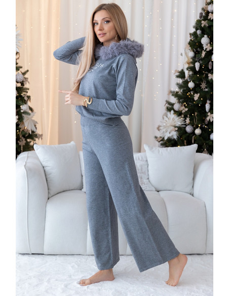 Komplet Dresowy Paris Szary