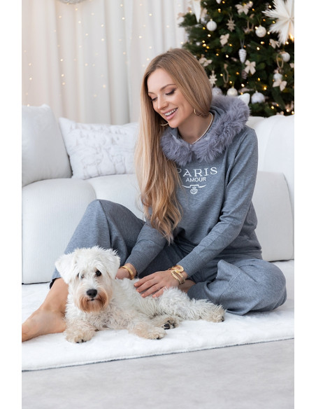 Komplet Dresowy Paris Szary