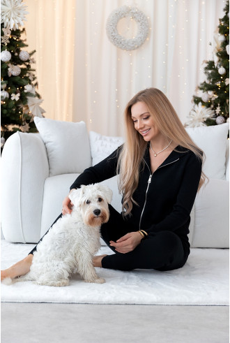 Komplet Dresowy Soft Czarny 2