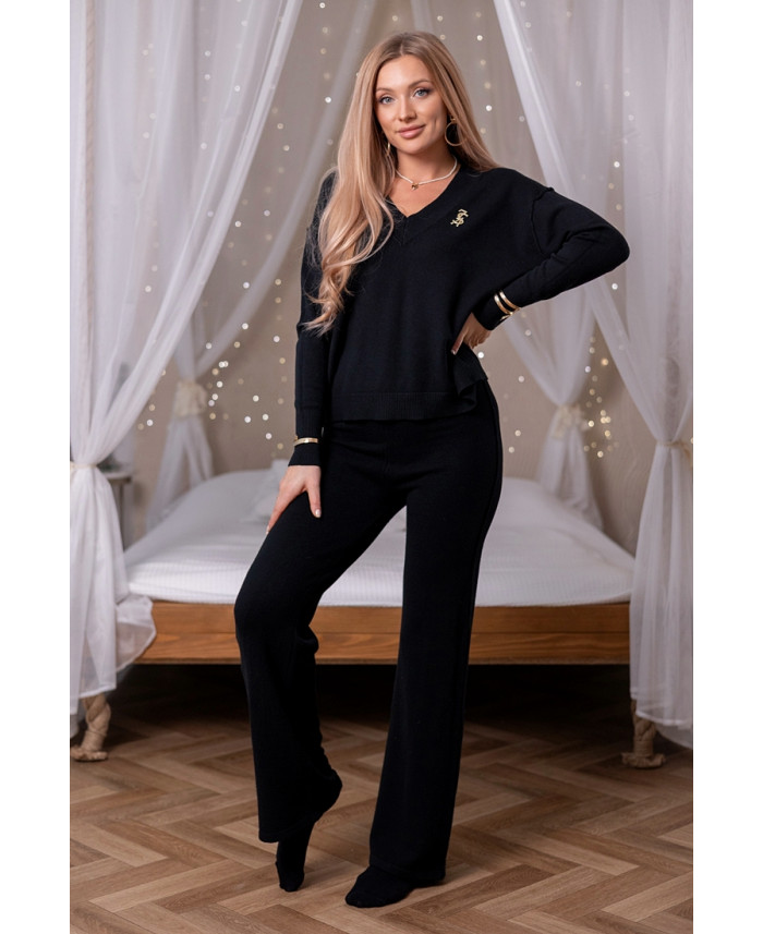 Komplet Soffy Czarny