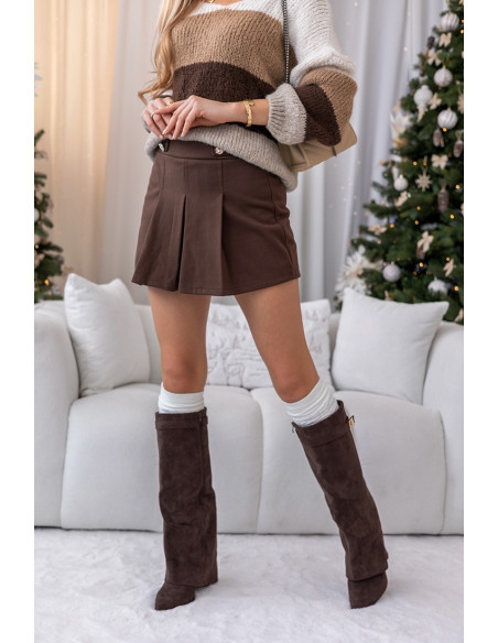 Krótkie Spodenki Story Brązowe
