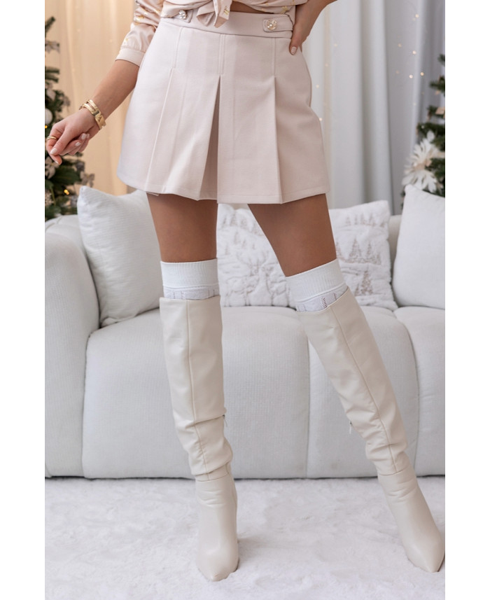 Krótkie Spodenki Story Beżowe