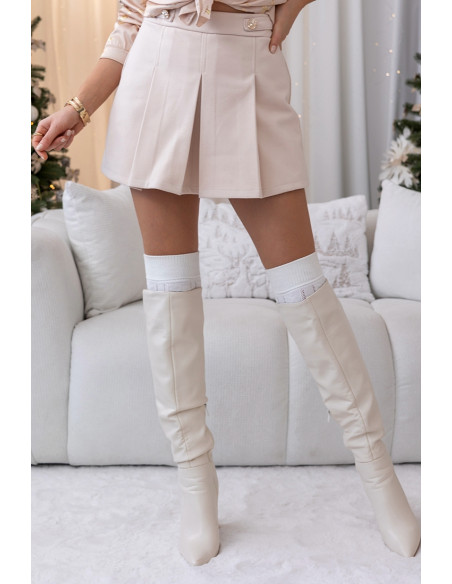 Krótkie Spodenki Story Beżowe