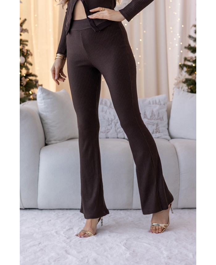 Komplet Raggy Brązowy