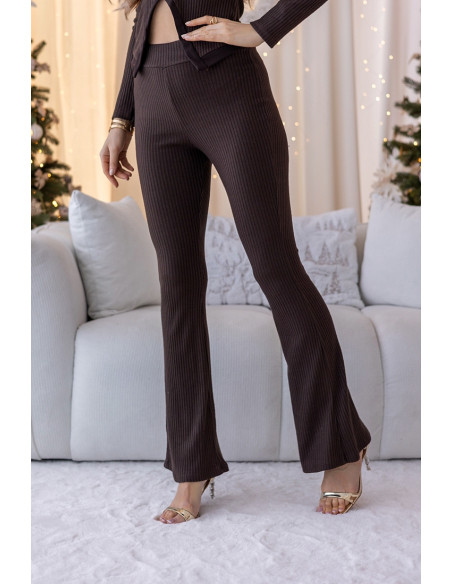 Komplet Raggy Brązowy