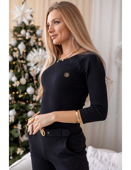 Bluzka Gomme Czarna