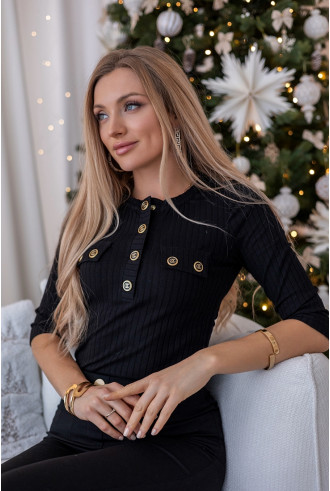 Bluzka Worry Czarna 2