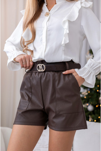 Krótkie Spodenki Nossa Brązowe 2