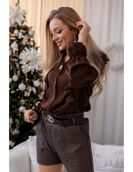 Koszula Molly Brązowa