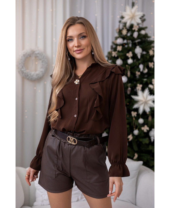 Koszula Molly Brązowa