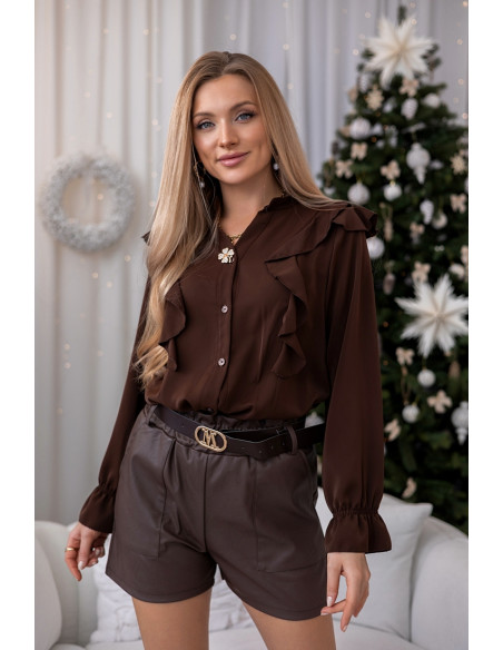 Koszula Molly Brązowa
