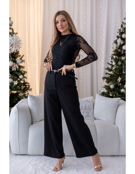 Spodnie Solvay Czarne