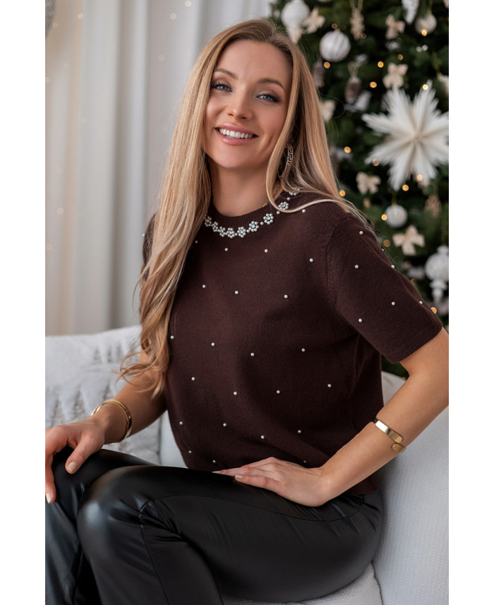 Sweterek Mosse Brązowy