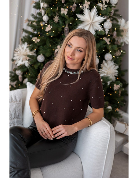 Sweterek Mosse Brązowy