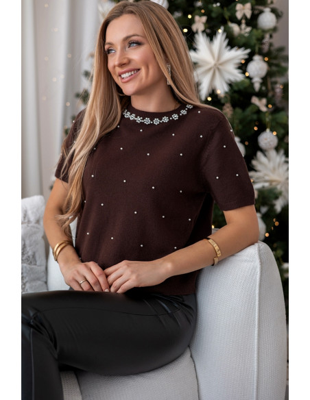 Sweterek Mosse Brązowy