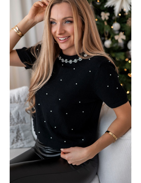 Sweterek Mossy Czarny