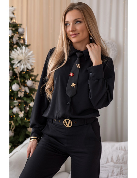 Koszula Galla Czarna