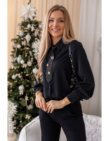 Koszula Galla Czarna