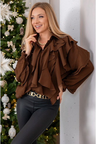 Koszula Wolla Brązowa 2