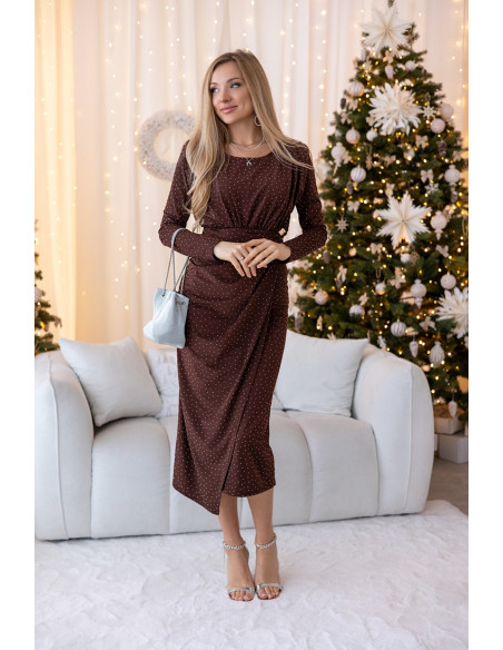 Sukienka Memory Brązowa