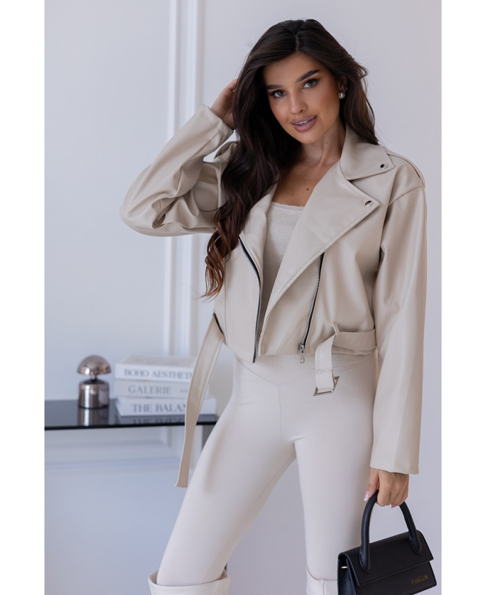 Kurtka Skay Somi Beżowa