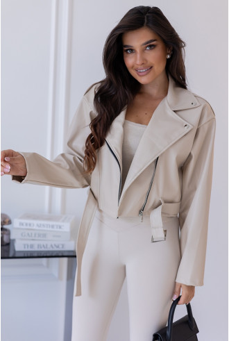 Kurtka Skay Somi Beżowa 2