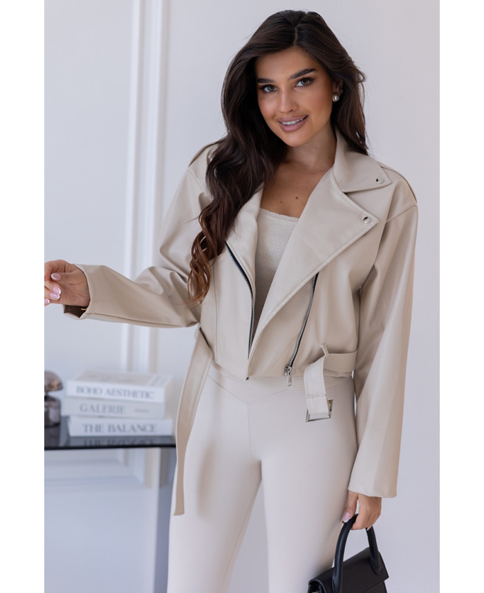 Kurtka Skay Somi Beżowa