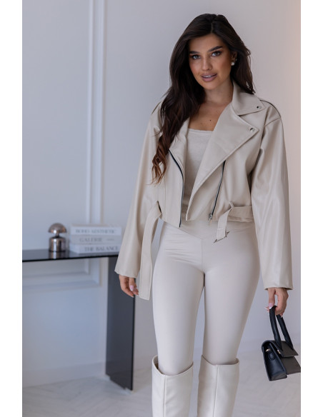 Kurtka Skay Somi Beżowa