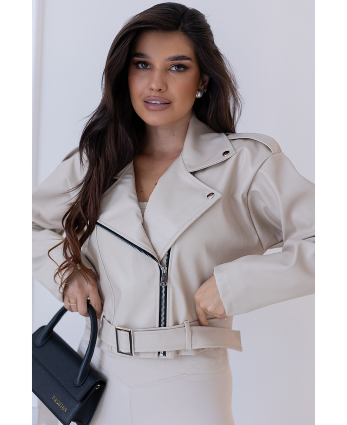 Kurtka Skay Somi Beżowa