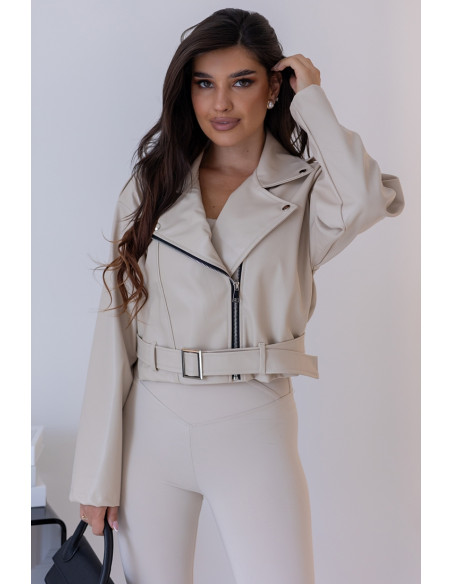 Kurtka Skay Somi Beżowa