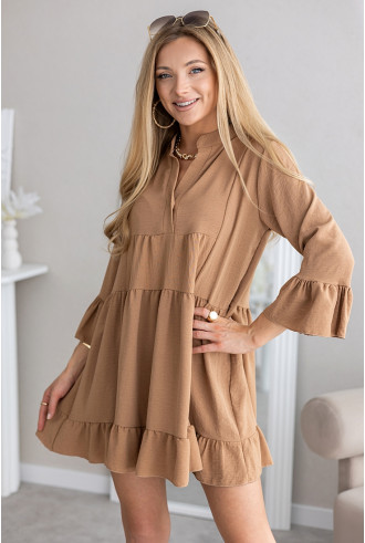 Sukienka Gambi Kamel