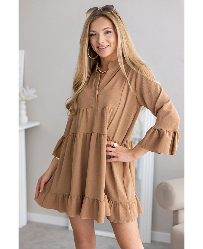 Sukienka Gambi Kamel