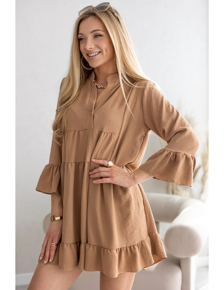 Sukienka Gambi Kamel