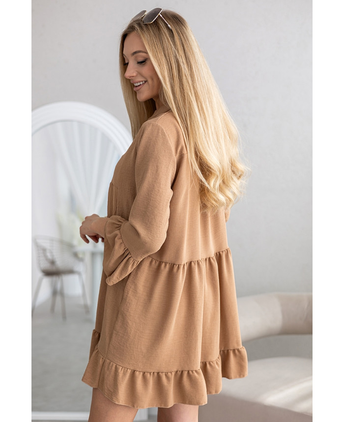 Sukienka Gambi Kamel