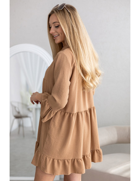 Sukienka Gambi Kamel