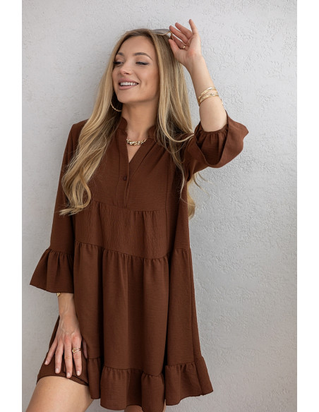 Sukienka Gambi Brązowa