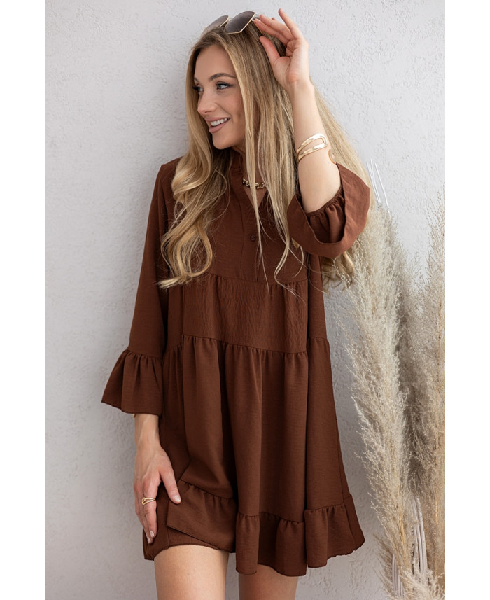 Sukienka Gambi Brązowa