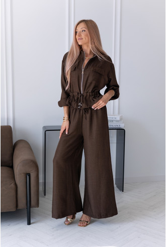 Komplet Totto Brązowy