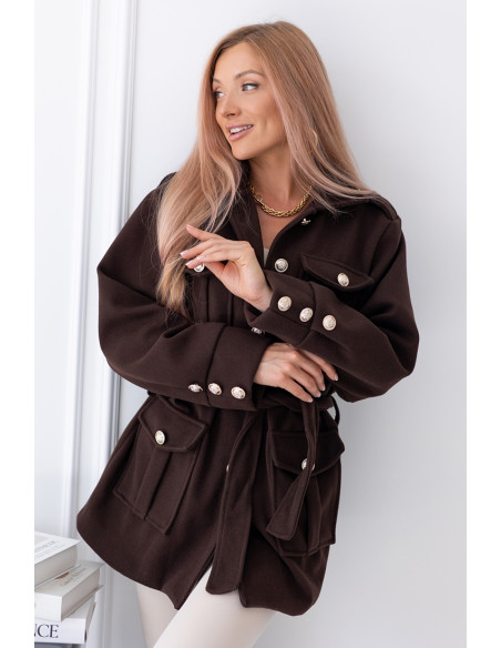 Kurtka Norma Brązowa