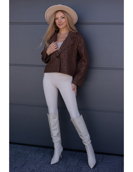 Kurtka Fend Brązowa