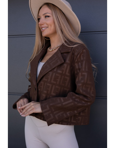 Kurtka Fend Brązowa