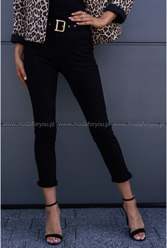 Spodnie Cygaretki Bonno Czarne 2