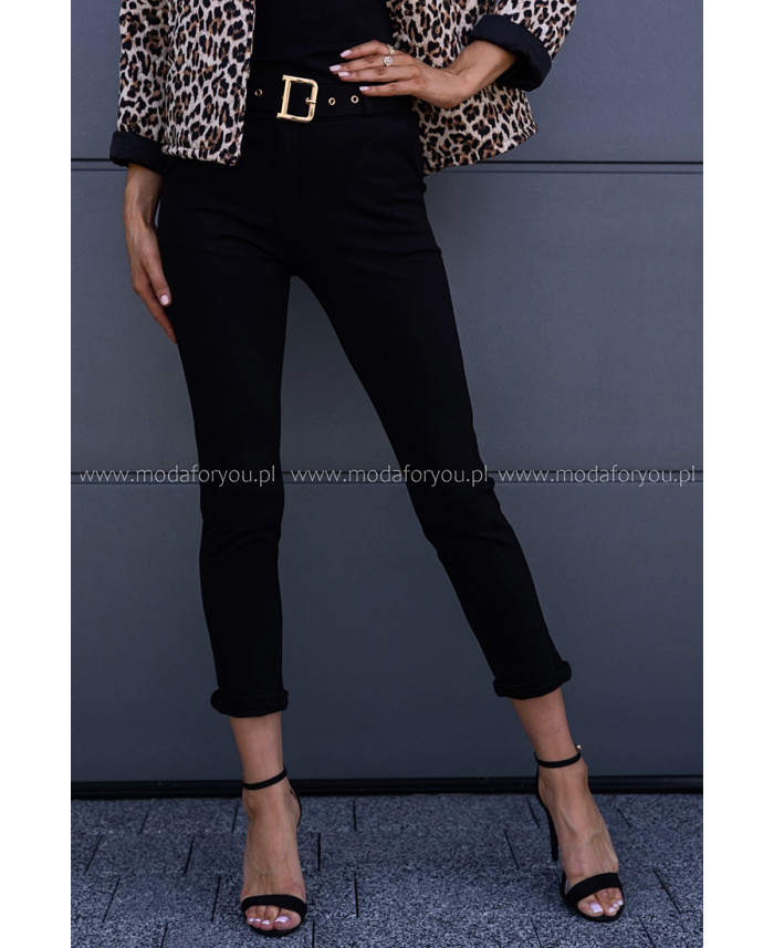 Spodnie Cygaretki Bonno Czarne