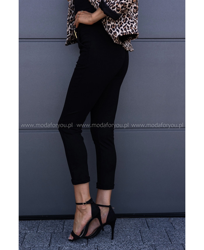 Spodnie Cygaretki Bonno Czarne