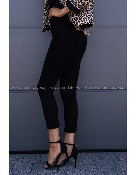 Spodnie Cygaretki Bonno Czarne