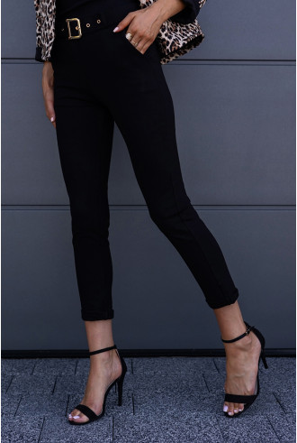 Spodnie Cygaretki Bonno Czarne