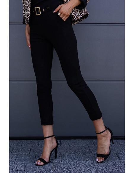 Spodnie Cygaretki Bonno Czarne